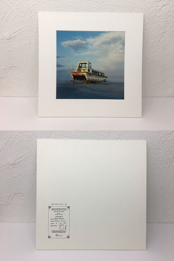 Pavel Kosenko. Portfolio. Prints. 20x20 cm (30x30 cm with carton), copy 2/10 Urmia, Iran, May 2017. Original hand-made chromogenic print. Kodak Premier glossy paper. Mounted with acid free carton. Numbered and signed by author. 20x20 cm (30x30 cm with carton), copy 2/10.